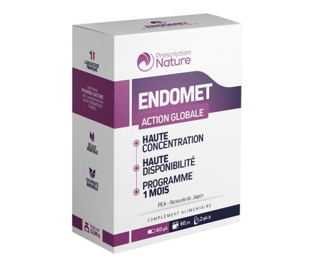 Prescription Nature Endomet Action Globale 60caps