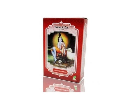 Radhe Shyam Henna Castaño Cobrizo En Polvo