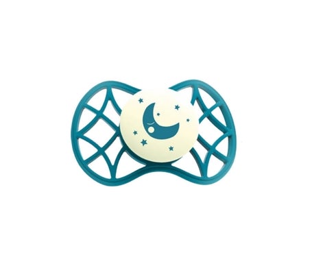 Nuvita Chupete Ortodontico 0M+ Glow Smoke Grass 1ud