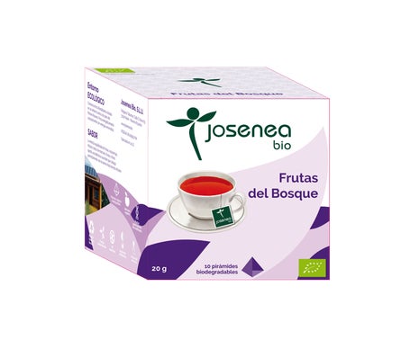 Josenea Frutas del Bosque BIO 10 pirámides en sobre