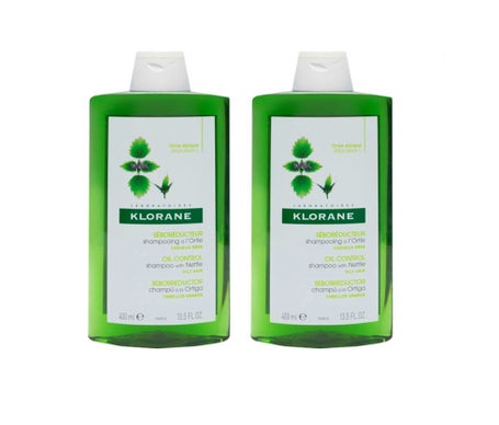 Klorane Seborreductor Champú a la Ortiga 2x400ml