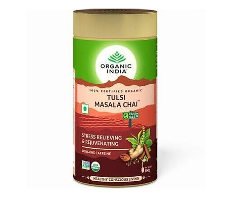 Tulsi Masala Chai ecológico de la India 100g