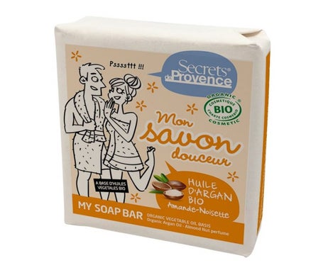 Secrets de Provence Jabón Aceite Argán & Almendra Avellana 100g