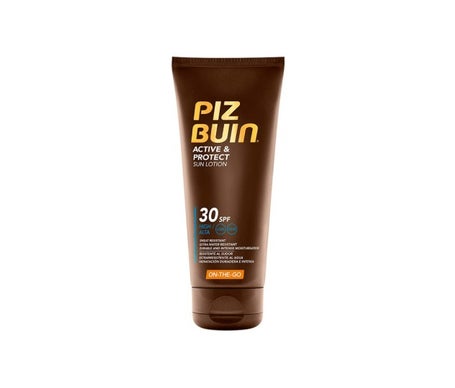 Piz Buin Active & Protect Sun Lotion SPF 30 (100 ml) - Protectores solares