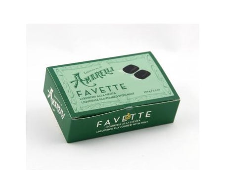 Amarelli Green Favette Menta 12x100g