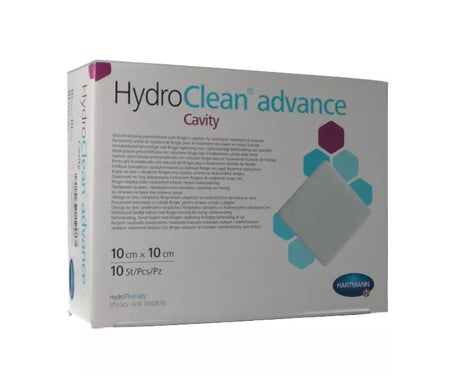 Hydroclean Advance Cavity Pansements 10x10cm 10uds