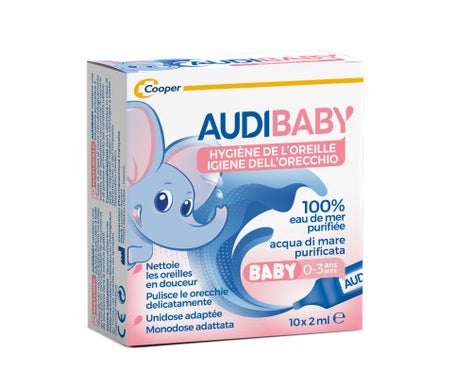 Audibaby Monodosis (10 x 2 ml) - Tratamientos para ojos, oídos y nariz