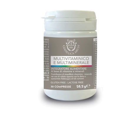 Gianluca Mech Multivitamínico y Multimineral 30caps