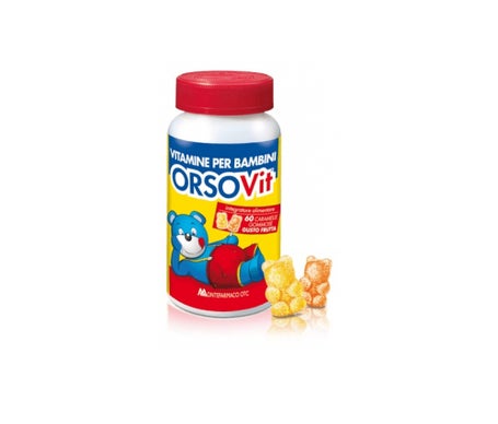 Orsovit Caram Gomm S/Glut 60Pcs