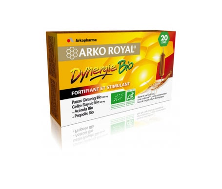 Arkopharma Arko Royal Dynergie Orgánico 20 ampollas