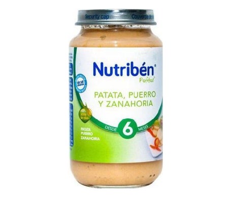 Nutribén Papilla Patata Puerro Zanahoria 250g