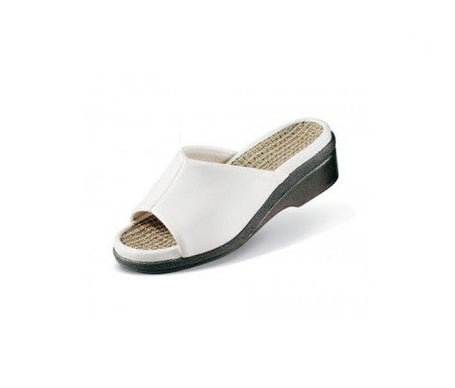 Leco Dorthe zuecos blanco T-37
