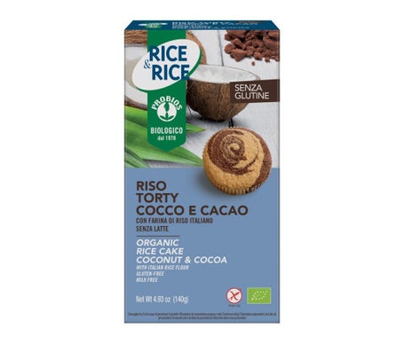 Probios Rice Torty Coco Cacao 140g