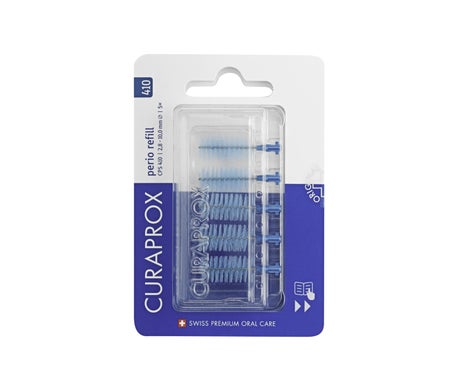 Curaprox Interdental Cepillo 410 Perio Refill Azul 5uds