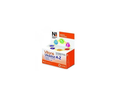 Ns Vitans Vitalidad A-Z 100comp