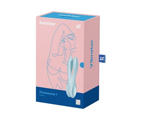 Vibrador SATISFYER Threesome 1 - Azul