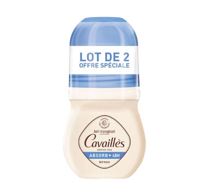 Cavaillès Desodorante Absorb+ 48h 2X50ml