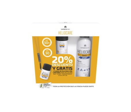 Heliocare 360º Sport Pack Spray SPF50 100ml + Stick SPF50 25g