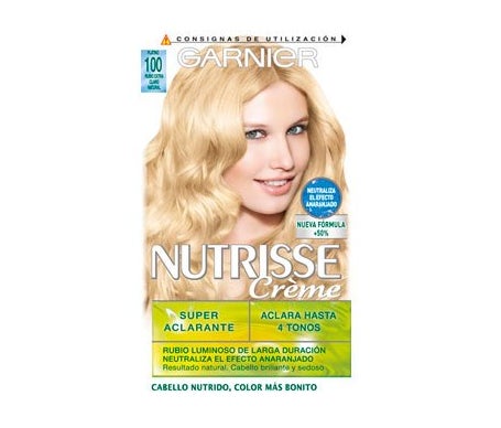 Garnier Nutrisse Kit Coloración Permanente Nº100 Rubio Extra claro 1ud