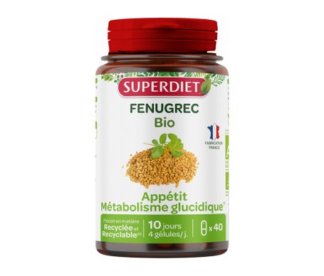 Superdiet Fenogreco Bio 40 Perlas | Natural Doctor