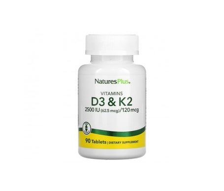 Natures Plus Vitamina D3 2500Ui Vitamina K2 120mcg 90comp
