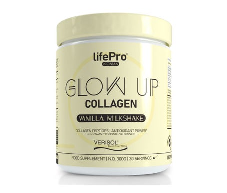Life Pro Nutrition Collagen Glow Up Vanilla Milkshake 300g | Natural Doctor