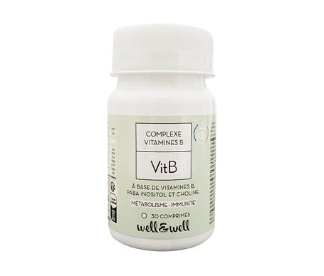 Well&Well Vitamina B Complejo Vegano 30Comp