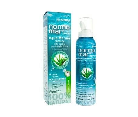 Normomar Spray Aloe Vera y Ácido Hialurónico 120ml