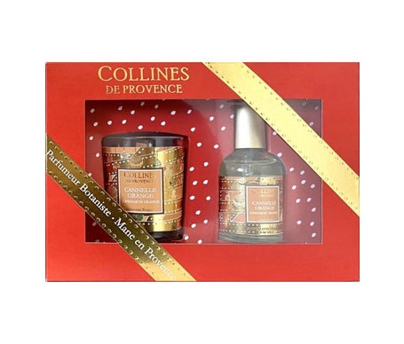 Collines de Provence Cofre Canela y Naranja 1ud
