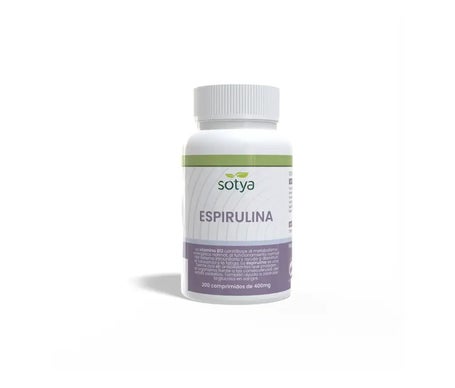 Sotya Espirulina 400 mg 200 cápsulas