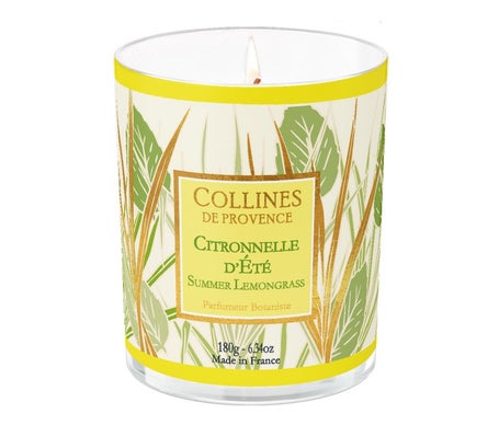 Collines de Provence Vela Perfumada Summer Lemongrass 180g