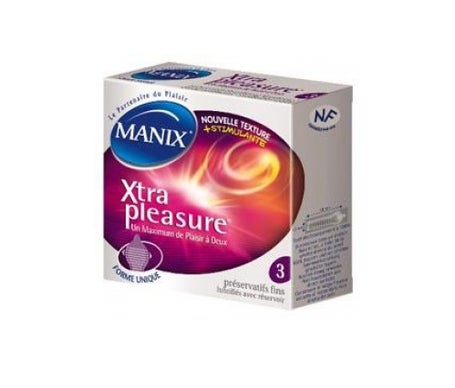 Manix Xtra Pleasure (3 Pack) - Preservativos