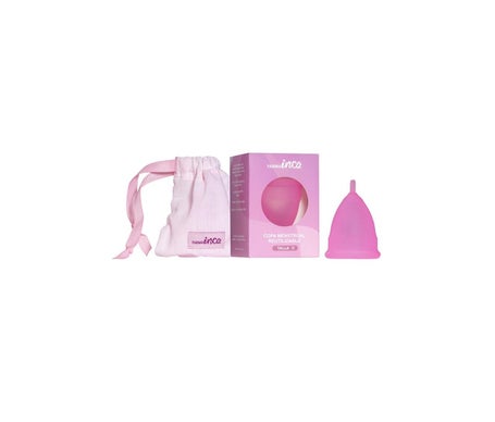 Inca Copa Menstrual Reutilizable con Bolsita Talla S 1 ud