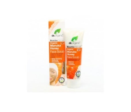 Dr.Organic Exfoliante facial Miel manuka 125ml