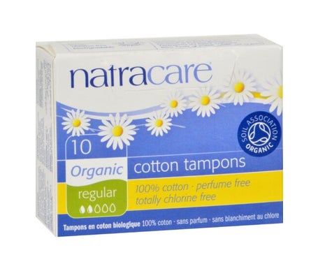 Natracare Tampón Regular sin Aplicador Bio 10uds