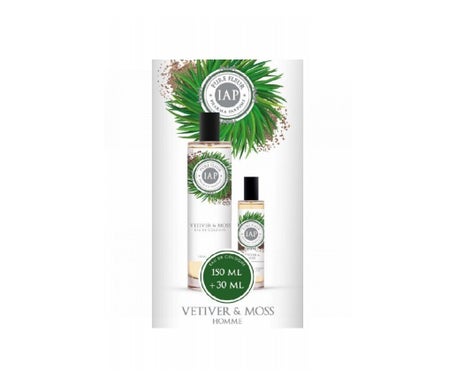 Iap Pharma Pure Fleur Agua de Colonia Vetiver & Moss Hombre 180ml