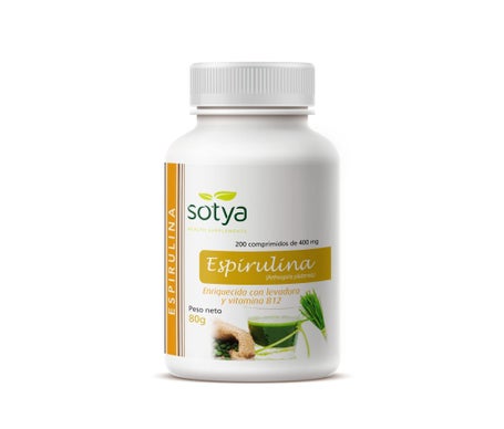 Sotya Espirulina 400mg 200comp