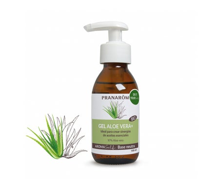 Pranarôm Aromaself Gel Aloe Vera+ Base Neutra BIO 100ml