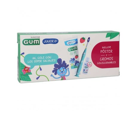 Gum Pack Junior Pasta Cepillo