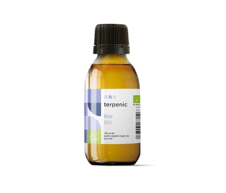 Terpenic Aceite Vegetal Alimentario Virgen Lino Bio 100ml