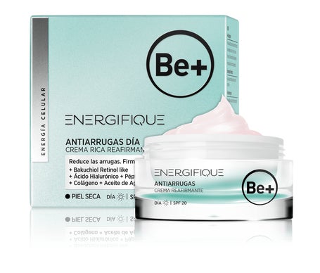 Be+ Energifique Antiarrugas Día Crema Rica Reafirmante SPF20 Piel Seca 50ml