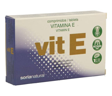 Soria Natural Vitamin E Tabletter Retard 48comp