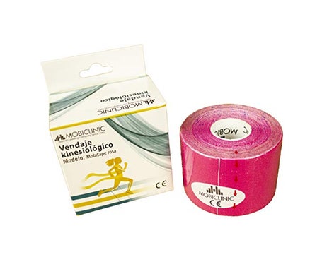Mobiclinic Vendaje Kinesiológico Rosa 1ud