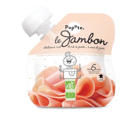 Popote Puré de Jamón Dulce 60g