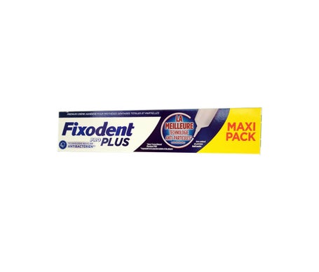 Fixodent Plus Crema Adhesiva para Dentaduras 57g
