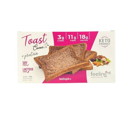 Feeling Ok Tostadas Semillas de Pan Keto 4x40g