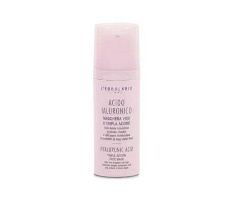 L'Erbolario Acido Hialuronico Mascara Facial Triple Accion 50ml