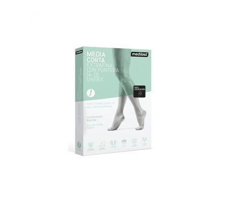 Medilast Media Corta (A-D) Compresión Normal con Puntera T-S 2uds