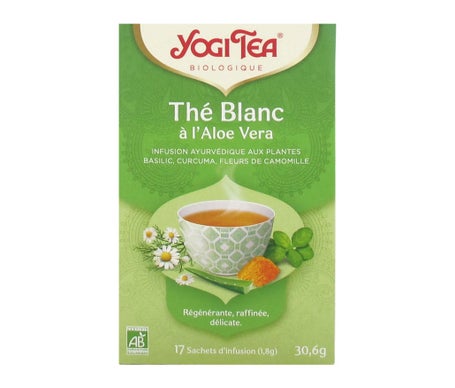 Yogi Tea Thé Blanc Aloe Vera 17uds