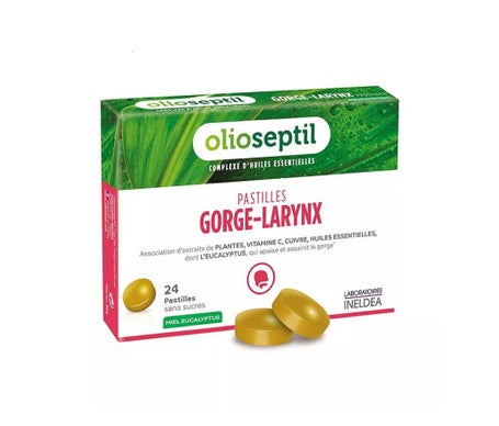 Olioseptil Garganta Laringe 24 pastillas